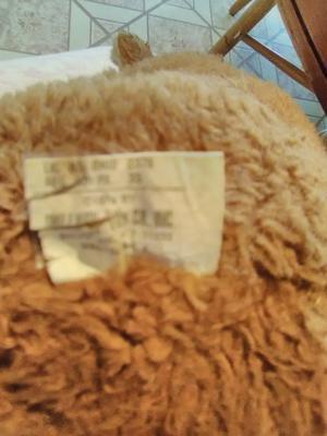 teddy bear label