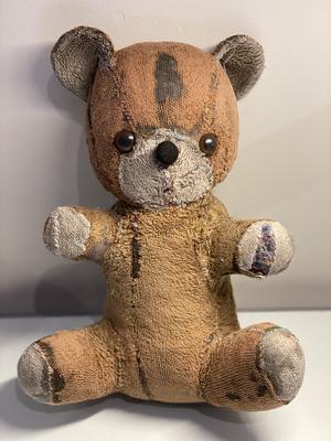 teddy bear with short legs and arms