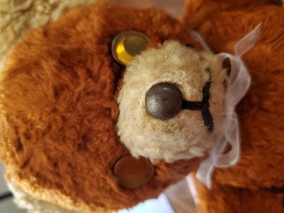 Swis Vintage Teddy Bear Keychain