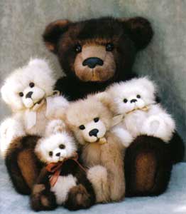 different types of teddy bears