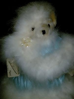 white teddy bear