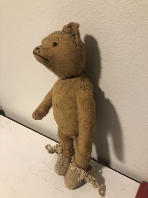 very old teddy bear