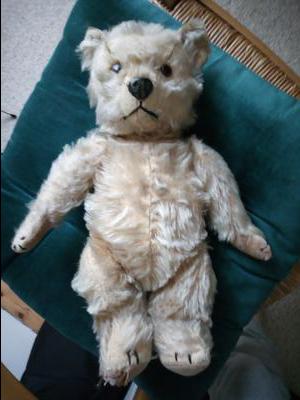 60 years old  teddy bear