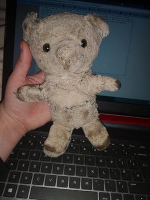 Very tatty teddy bear