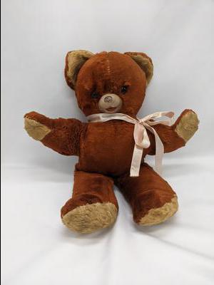 Teddy Bear with reddish brown fur