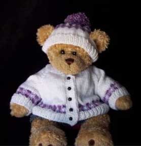 Teddy bear in a jumper