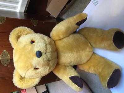 golden Blondie brown teddy bear