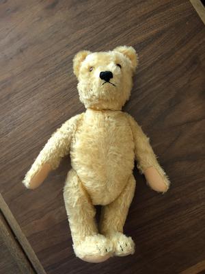 teddy bear from 50s or 60s