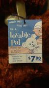 teddy bear label