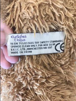Cuddles time teddy bear online