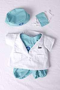 Doctor teddy bear clothes