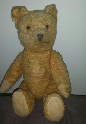 Old Yellow Teddy Bear