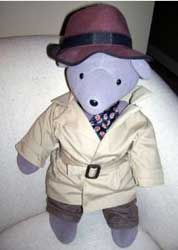 Humphrey Bogart Teddy Bear