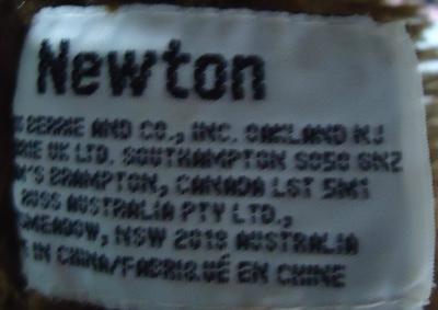 Newton Bear label