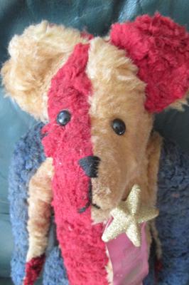 Patriotic Teddy Bear face Patriotic Teddy Bear face