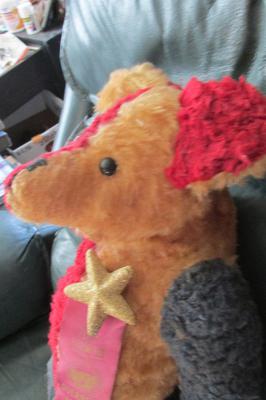 Patriotic Teddy Bear side view Patriotic Teddy Bear side view