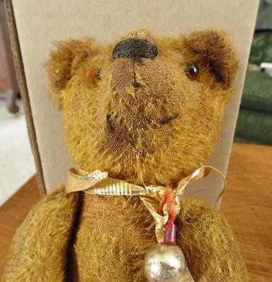 face of pre ww1 teddy bear