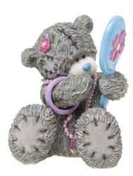 Tatty bear with mirror 