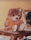 1980s Talking Teddy Bear