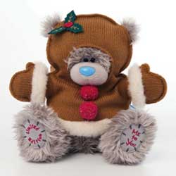 Christmas Pudding tatty bear