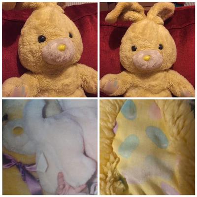 Yellow 90’s (Easter?) Rabbit